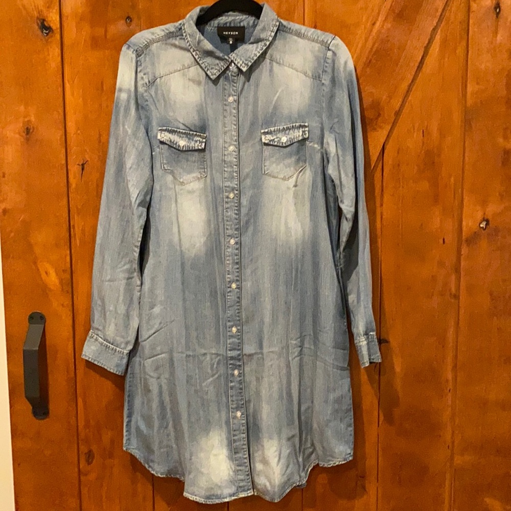 Heyson soft denim dress